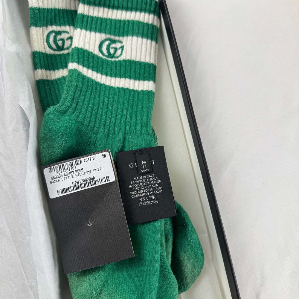 Gucci Green Socks - Picture 2 of 4